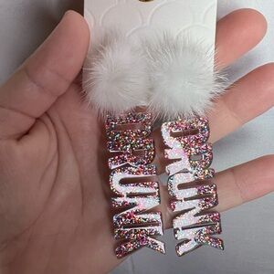 Unbranded Multicolored Drunk Dangle Earrings NWT